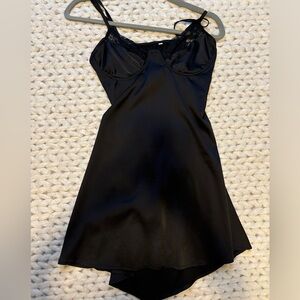 Black Slip Dress